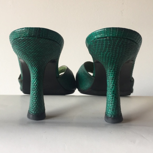 Sigerson Morrison Slip on Peep toe heel - Picture 3 of 5